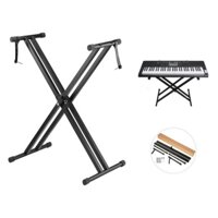 Chân Để Đàn Organ, Piano, Chân Đơn, Chân đôi 2X Siêu Bền Đẹp Có Thêm Dây Chốt Cố Định Làm Đàn Khó Bị Rơi