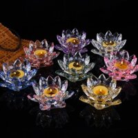 Chân Đế Đựng Đèn Cầy Thuỷ Tinh Pha Lê -  VHMART57