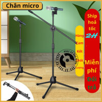 Chân đế đứng kẹp Micro bom mic stand-chân đế micro sân khấu