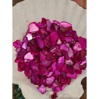 CHÂN ĐẾ GỖ giá gỗ 3 chân đựng vỏ sò - Đĩa ốc xà cừ đốt xô thơm Wooden Cobra Stand - 100grXàCừ màuHồngĐậm