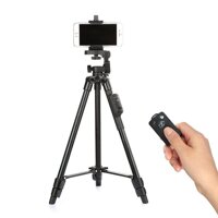 Chân Đê May Anh, Camera, Điện Thoại Tripod TTX-6218 Có Remote Bluetooth, Kẹp Điện Thoại Xoay Ngang Dọc