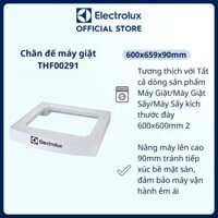 Chân đế máy giặt Electrolux nâng máy lên cao tránh tiếp xúc bề mặt sàn giảm tiếng ồn, giảm rung lắc Hàng chính hãng