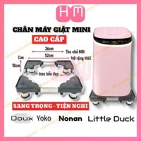 Chân đế máy giặt mini và máy lọc nước trụ Inox cao cấp Doux