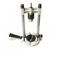 Chân đế máy khoan cầm tay đa năng-Giá Đỡ Mũi Khoan Đa Năng Có Thể Điều Chỉnh Đế Nhôm 0-45°