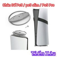 Chân đế máy PS5 Pro / PS5 Slim / Ps5 fat Giá dựng đứng máy Ps5 các đời kèm ốc