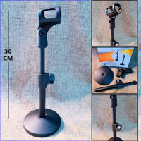 Chân Đế Micro Để Bàn Đế Gang Khung Sắt Chịu Tải Siêu Chắc Chống Han Gỉ - Đế Để Micro Bục Phát Biểu 30 Cm Siêu Chắc