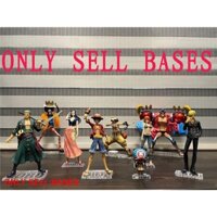 Chân Đế Mô Hình POP Luffy nami zoro robin sanji brook chopper usopp franky Bằng Acrylic Trong Suốt