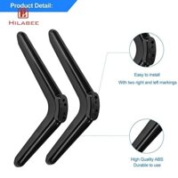 Chân Đế Tivi Để Bàn 32 Đến 55 inch Chống Trơn Trượt Lắp Đặt Dễ Dàng Accs Hỗ Trợ Gắn Giá Đỡ Cho LED Màn Hình Phẳng TV