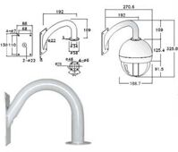 Chân đế treo tường D-Max DSC-20WP