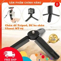 Chân đế Tripod (đế ba chân) cho Gopro,điện thoại,tay cầm chống rung chính hãng Ulanzi MT-05