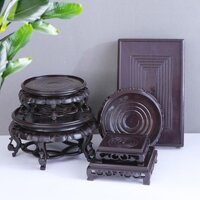 Chân Đế Tròn Mới, Bình Hoa, Chậu Hoa, Đồ Trang Trí, Giá Đỡ Dưới Cùng, Tấm Lót Bể Cá Đầu Đá Kỳ Lạ, Đế Nhựa Chống Thấm, Mà