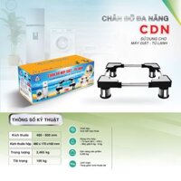 Chân đế tủ lạnh, chân máy giặt đa năng inox cao cấp có thể điều chỉnh kích thước 48-77cm, CDN, CDN57