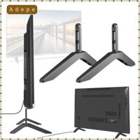 Chân đế TV Chân đế đa năng với 32 đến 75 inch Giá đỡ máy tính để bàn Phụ kiện Lỗ Chân TV