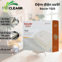 Chăn đệm điện đôi BEURER TS28W ( Đức ) , kích thước 180cm x 150cm, sưởi ấm , điều chỉnh nhiệt độ