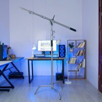 Chân Đèn Inox – Chân Đèn C Stand Và Tay Boom Đèn Cao Cấp ( CK-4)