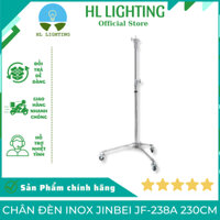 Chân Đèn Inox Jinbei JF-238A 230cm – Chịu Tải 15kg, Đệm Lò Xo Chống Rung HL Lighting