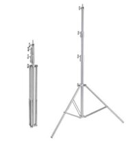 Chân đèn studio cao cấp chất liệu Inox chắc chắn 280cm (2 đầu vít 1/4 & 3/8)