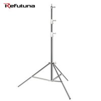 Chân Đèn Studio Chân Flash Cho Chụp Ảnh Quay Phim Livestream- hàng cao cấp cao 2,8m bằng inox