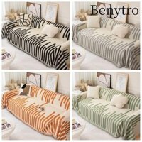 Chăn đi văng BENYTRO, Khăn choàng Sofa thân thiện với da in hai mặt, Vỏ bọc ghế Sofa chống trầy xước chống trượt Vỏ Sofa Chenille có thể đảo ngược