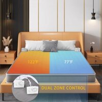 Chăn Điện Điều Khiển Kép Mở Rộng Chăn Điện Sưởi Ấm Dưới Đệm Điện Điều Khiển Nhiệt Độ Vùng Chăn Điện Đôi