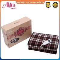 Chăn điện Nhật Bản Akira 1.5x1.9m - Cảm biến nhiệt - Chế độ hẹn giờ và tự ngắt - Bảo hành 18 tháng