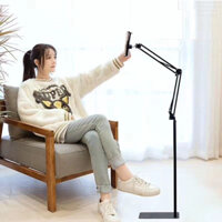 Chân đỡ điện thoại, kẹp ipad đế đứng hợp kim thép xoay 360 độ đa năng - Gậy quay video, livestream bán hàng chống rung