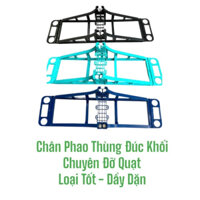 Chân Đỡ Quạt Bằng Thùng ( Bao Gồm Con Lăn ) Loại Tốt - Nhựa Cao Cấp Và Khung Sườn Dầy Dặn