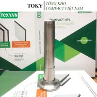 Chân đỡ vách ngăn vệ sinh compact inox 304, chân đúc đặc GEKO-304V1, chân tăng chỉnh - TOKY