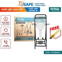 Chân đứng máy đục bê tông TOTAL TH220502-S Hợp kim thép có độ cứng cao, không bị mài mòn và gỉ sét theo thời gian -XSAFE