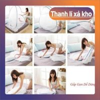 chăn ga giá rẻ Màn tự bung gấp gọn khung thép cao cấp kích thước 1m8 x 2m Màn tuyn chống muỗi cao cấp