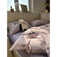 Chăn Ga Gối 100% cotton living cao cấp nhập khẩu, nhận may theo size yêu cầu