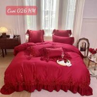 Chăn ga gối đệm cưới cao cấp-026HM