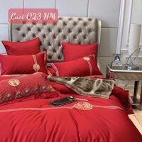 Chăn ga gối đệm cưới cao cấp-023HM