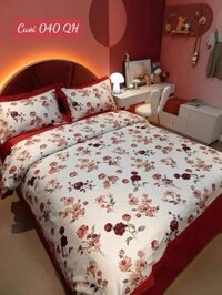 Chăn ga gối đệm cưới cao cấp-040QH