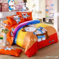 Chăn ga gối hình Doremon Nobita