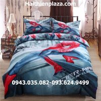 Chăn ga gối hình người nhện Spiderman