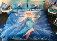 Chăn ga gối Olympia hoạt hình OHH2003 công chúa Elsa