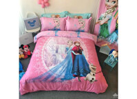 Chăn ga gối Olympia hoạt hình OHH2041 Elsa