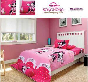 Chăn ga gối Sông Hồng Disney DN1801