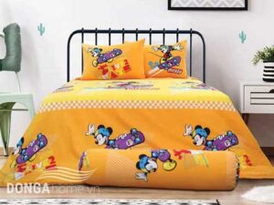 Chăn ga gối Sông Hồng hoạt hình Disney DN1804