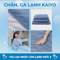 Chăn ga lạnh điều hòa Ice - Cool Kaiyo Nhật Bản - Chất liệu vải lụa cao cấp