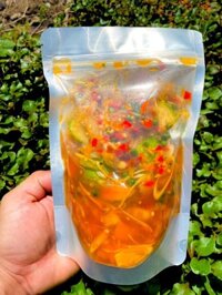 Chân gà rút xương sả tắc