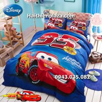 Chăn ga trẻ em hình ô tô Mcqueen 95