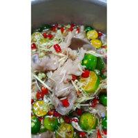 CHÂN GÀ (TƯƠI )RÚT XƯƠNG NGÂM XẢ TẮC