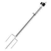 Chân gắn đèn soi phao cắm đất inox