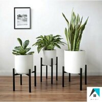 Chân giá đỡ, đôn chậu cây bằng sắt, điều chỉnh mở rộng 20cm - 30cm- Home Việt