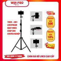 Chân Giá Đỡ Linco Cao Cấp 2.1m 🚚FREESHIP💰 – Chân Tripod Siêu Chắc Chắn Gắn Đèn, Máy Ảnh,Quay Video, Livestream, Chụp Ảnh