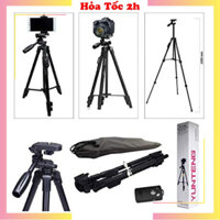 Chân Giá Đỡ Máy Ảnh Tripod YunTeng VCT 5208,  Livestream, Chụp Ảnh, Có Bluetooth