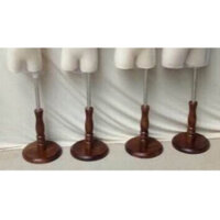 Chân gỗ tròn trẻ em cho manocanh bán thân FREE SHIP RẺ - manocanh 09