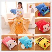 Chăn gối 2 trong 1 siêu mịn cao cấp
